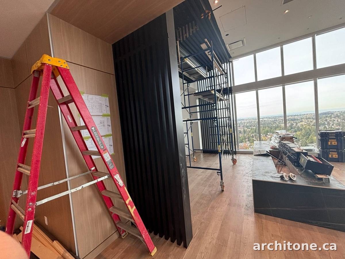 Millwork and feature walls